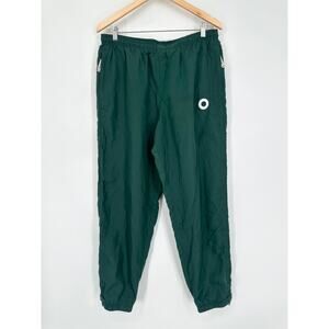 Trophy Hunting Nylon Joggers Drawstring Logo Jogger Pants Sweatpants, Green